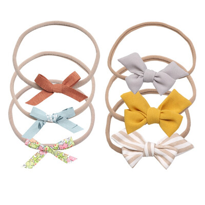 6pcsset Baby Headband Bow Headwear Good Elastic Boy Girl Beanie Spring Autumn Childrens hair accessories
6pcsset Baby Headband Bow Headwear Good Elastic Boy Girl Beanie Spring Autumn Childrens hair accessories