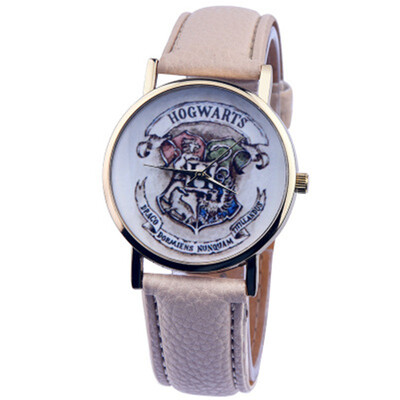Hogwarts school badge belt ladies watch badge magic school watch female models