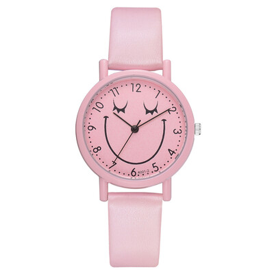 Europe&the United States hot QQ cartoon smiley expression pack student watch trend solid color quartz watch
Europe&the United States hot QQ cartoon smiley expression pack student watch trend solid color quartz watch