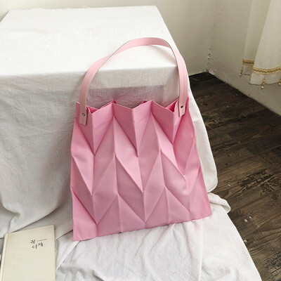 Tailored Women Candy Color Pleats Causal Tote Bag Canvas Large Capacity Shoulder Bags
Tailored Women Candy Color Pleats Causal Tote Bag Canvas Large Capacity Shoulder Bags