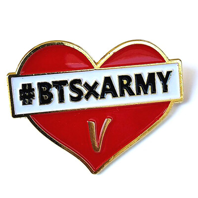 Kpop BTS Bangtan Boys Clothes Hats Metal Badge Brooch Heart Shape Enamel Brooch Pin Cute Accessories
Kpop BTS Bangtan Boys Clothes Hats Metal Badge Brooch Heart Shape Enamel Brooch Pin Cute Accessories