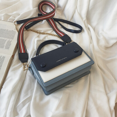 Qiao Bani 2019 new Korean chic fashion contrast color flip handbag shoulder diagonal female bag direct sales
Qiao Bani 2019 new Korean chic fashion contrast color flip handbag shoulder diagonal female bag direct sales