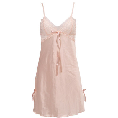 Ladies Sexy Silk Sleepwear Satin Nightgown V-neck Nightdress Slip Nighties Summer Night Dress Lace Night Gown Lingerie For Women
Ladies Sexy Silk Sleepwear Satin Nightgown V-neck Nightdress Slip Nighties Summer Night Dress Lace Night Gown Lingerie For Women