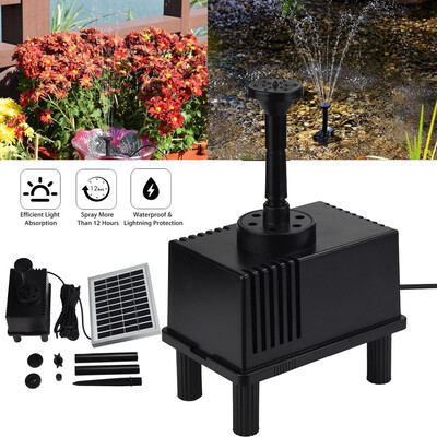 〖Follure〗Outdoor Solar Powered Bird Bath Water Fountain Pump For Pool Garden Aquarium
〖Follure〗Outdoor Solar Powered Bird Bath Water Fountain Pump For Pool Garden Aquarium