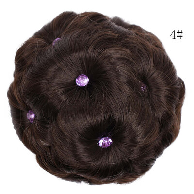 Gobestart Female Wig Hair Ring Curly Bride Makeup Diamond Bun Flowers Chignon Hairpiece
Gobestart Female Wig Hair Ring Curly Bride Makeup Diamond Bun Flowers Chignon Hairpiece