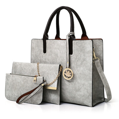 AOILDLLI Women Bags Set Leather Handbag Women Large Tote Bags Ladies Shoulder Bag Handbag Messenger Bag Purse Sac a Main 3 Pcs
AOILDLLI Women Bags Set Leather Handbag Women Large Tote Bags Ladies Shoulder Bag Handbag Messenger Bag Purse Sac a Main 3 Pcs