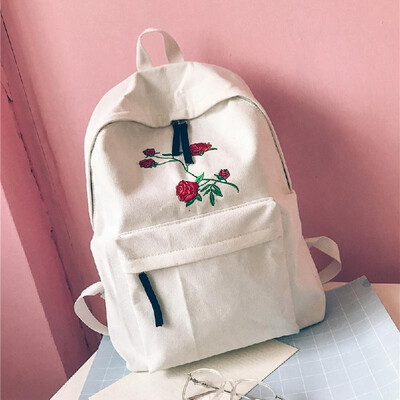 Women Backpack Floral Rose Embroidery Zipper High Capacity Multifunction Teenagers Schoolbag Knapsack
Women Backpack Floral Rose Embroidery Zipper High Capacity Multifunction Teenagers Schoolbag Knapsack
