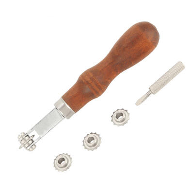 Greensen Practical Leather Spacer Craft Stainless Steel Serrate Tracing Overstitch Wheel Sewing Tool Set
Greensen Practical Leather Spacer Craft Stainless Steel Serrate Tracing Overstitch Wheel Sewing Tool Set