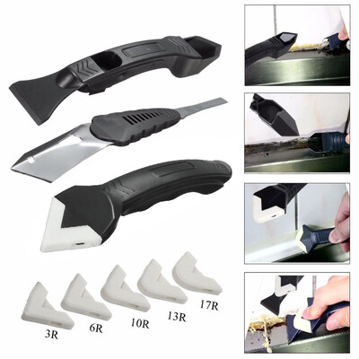 JPGIF 3Pcs Silicone Scraper Caulking Grouting Tool Sealant Finishing Cleaning Kit Set
JPGIF 3Pcs Silicone Scraper Caulking Grouting Tool Sealant Finishing Cleaning Kit Set