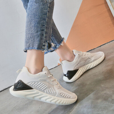 Low-shoe flat sole low-shoe knitted fabric lace breathable soft sole single shoe for girls in autumn&winter
Low-shoe flat sole low-shoe knitted fabric lace breathable soft sole single shoe for girls in autumn&winter