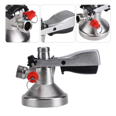 Greensen G-type Keg Stainless Steel Coupler Draft Beer Dispenser Brew w Air Valve Home
Greensen G-type Keg Stainless Steel Coupler Draft Beer Dispenser Brew w Air Valve Home