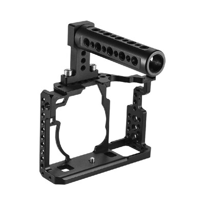 Andoer Aluminum Alloy Camera Cage Top Handle Kit Video Film Movie Making Stabilizer System for Sony A7 A7R A7S Camera
Andoer Aluminum Alloy Camera Cage Top Handle Kit Video Film Movie Making Stabilizer System for Sony A7 A7R A7S Camera