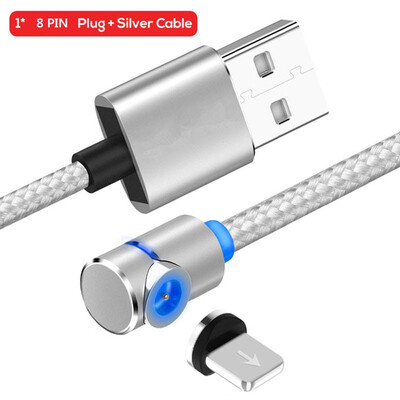 90 Degree 3 in 1 Led Cable Magnetic Charging Cable for iPhone X 8 7 6 Plus Nylon Micro USB Cable USB Type-C USB C Cable
90 Degree 3 in 1 Led Cable Magnetic Charging Cable for iPhone X 8 7 6 Plus Nylon Micro USB Cable USB Type-C USB C Cable