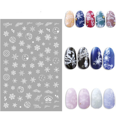 Christmas Nail Sticker Watermark art decoration slider Manicure Sticker Big Full Snowflake Watermark Beauty Health Nail Art Tool
Christmas Nail Sticker Watermark art decoration slider Manicure Sticker Big Full Snowflake Watermark Beauty Health Nail Art Tool