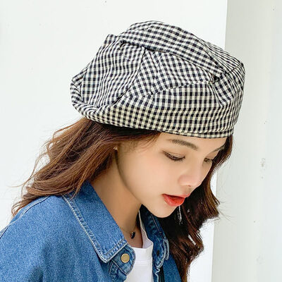 Ins Panyas Chequered Berry Hat Chao Korean Street Photographs Individual Chao Hat Female Summer Thin Painters Hat
Ins Panyas Chequered Berry Hat Chao Korean Street Photographs Individual Chao Hat Female Summer Thin Painters Hat