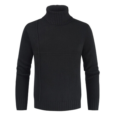 Toponeto Mens Autumn Winter Casual Pure Color Turtleneck Long Sleeve Knitted Sweater Top
Toponeto Mens Autumn Winter Casual Pure Color Turtleneck Long Sleeve Knitted Sweater Top
