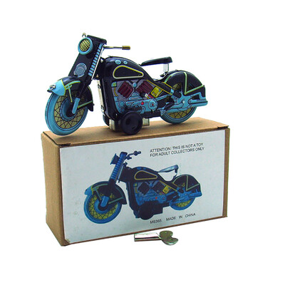 Tailored Tinplate Nostalgic Clockwork Chain Toy Photography Props Nostalgic Motorcycle
Tailored Tinplate Nostalgic Clockwork Chain Toy Photography Props Nostalgic Motorcycle