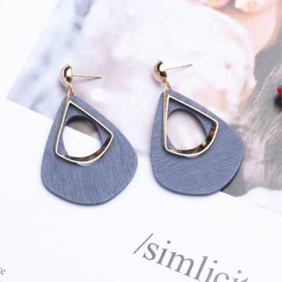 EK115 Korean Style Fashion Wood Drop Earrings for Women Brincos Dangle Earring Retro Geometric Jewelry Statement Party Gifts
EK115 Korean Style Fashion Wood Drop Earrings for Women Brincos Dangle Earring Retro Geometric Jewelry Statement Party Gifts