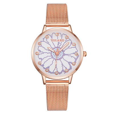 Creative Women Watches Romantic Design Dial Ladies Quartz Wristwatch Fashion Rose Gold Strap Clock Gift Relojes Para Mujer
Creative Women Watches Romantic Design Dial Ladies Quartz Wristwatch Fashion Rose Gold Strap Clock Gift Relojes Para Mujer