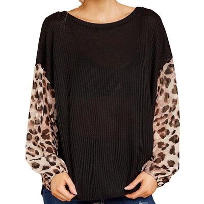 Tiffley Time Womens Leopard Stitching Sleeves Round Neck Casual Pullover Shirt Thin Sweater
Tiffley Time Womens Leopard Stitching Sleeves Round Neck Casual Pullover Shirt Thin Sweater