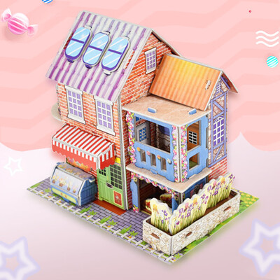 Gotoamei 3D DIY Puzzle Castle Model Cartoon House Assembling Paper Toy Kid Early Learning
Gotoamei 3D DIY Puzzle Castle Model Cartoon House Assembling Paper Toy Kid Early Learning