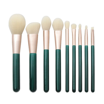 〖Follure〗9 Pcs Dark Green Wooden Handle Powder Makeup Brush Set For Eye Shadow 
〖Follure〗9 Pcs Dark Green Wooden Handle Powder Makeup Brush Set For Eye Shadow