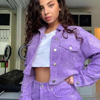 Roseonmyhand Womens Casual Solid Color Short Pocket Lapel Loose Corduroy Button Jacket Coat
Roseonmyhand Womens Casual Solid Color Short Pocket Lapel Loose Corduroy Button Jacket Coat