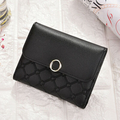 2019 New Style Solid Ring Women Girl Leather Purse Card Holder Wallet Clutch Zip Small Change Coin Key Bag
2019 New Style Solid Ring Women Girl Leather Purse Card Holder Wallet Clutch Zip Small Change Coin Key Bag