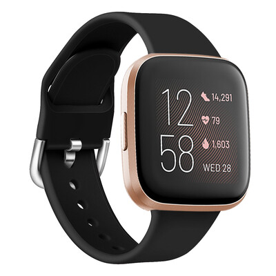 ECSEM Sport Band for Fitbit Versa LiteSE Soft Breathable Silicone Strap Replacement Wristband for Men Women
ECSEM Sport Band for Fitbit Versa LiteSE Soft Breathable Silicone Strap Replacement Wristband for Men Women