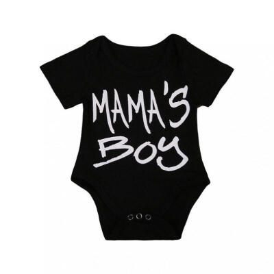 Fashion Cute Kids Mama&39s Boy Newborn Infant Baby Boy Bodysuit Letter Print Romper Jumpsuit Outfit
Fashion Cute Kids Mama&39s Boy Newborn Infant Baby Boy Bodysuit Letter Print Romper Jumpsuit Outfit