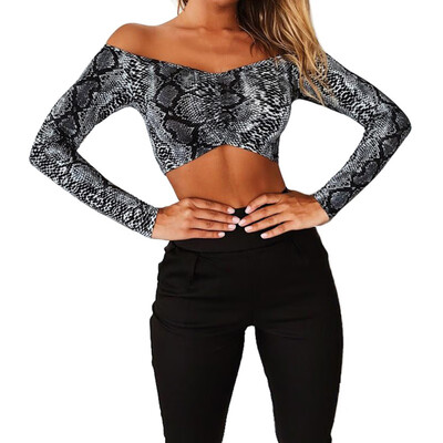 Casual Slash Neck Loose TOPS Summer Shirt Women Sexy Long Flare Sleeve Fashion Leopard Print sexy Off Shoulder Top 
Casual Slash Neck Loose TOPS Summer Shirt Women Sexy Long Flare Sleeve Fashion Leopard Print sexy Off Shoulder Top