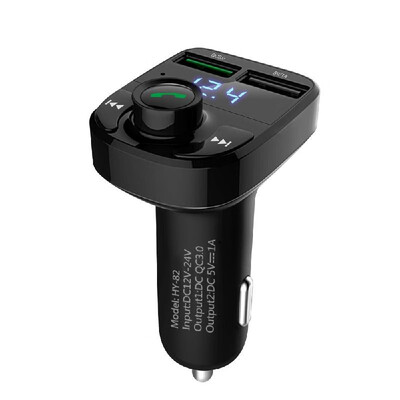 FM Transmitter Car BT FM Radio Adapter MP3 WMA APEP FLAC Hands-Free Calling Dual UBS Car Charger
FM Transmitter Car BT FM Radio Adapter MP3 WMA APEP FLAC Hands-Free Calling Dual UBS Car Charger
