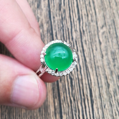 FW Fashion Jewelry Exquisite Ring Green Ring 925 Silver Ring Send Girlfriend Birthday Gift
FW Fashion Jewelry Exquisite Ring Green Ring 925 Silver Ring Send Girlfriend Birthday Gift