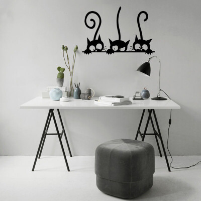 Gobestart Three Cats Animal Household Room Window Wall Sticker Mural Decor Decal Removable
Gobestart Three Cats Animal Household Room Window Wall Sticker Mural Decor Decal Removable