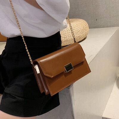 Bag female 2019 new Korean version of the simple chain small square package ins super fire wild ins retro shoulder Messenger bag
Bag female 2019 new Korean version of the simple chain small square package ins super fire wild ins retro shoulder Messenger bag
