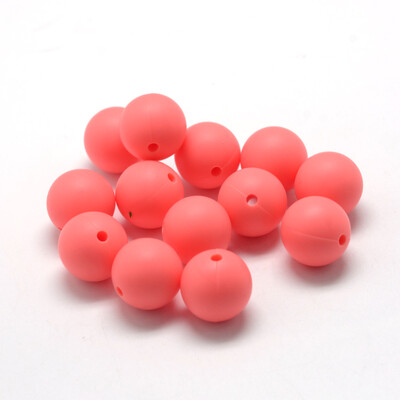 Food Grade Environmental Silicone Beads Chewing Beads For Teethers DIY Nursing Necklaces Making Round LightCoral 810mm Hole
Food Grade Environmental Silicone Beads Chewing Beads For Teethers DIY Nursing Necklaces Making Round LightCoral 810mm Hole