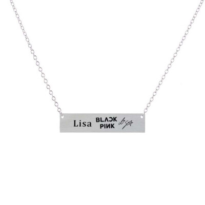 Kpop Blackpink Necklace Lisa Jennie Jisoo Rose Pendant Chokers Jewelry Gifts for Women Girls
Kpop Blackpink Necklace Lisa Jennie Jisoo Rose Pendant Chokers Jewelry Gifts for Women Girls