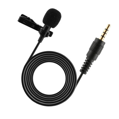 Portable Professional Grade Lavalier Microphone 35mm Jack Hands-free Omnidirectional Mic Easy Clip-on Perfect for Recording Live
Portable Professional Grade Lavalier Microphone 35mm Jack Hands-free Omnidirectional Mic Easy Clip-on Perfect for Recording Live