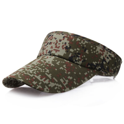 6 Colors Unisex Women Men Camouflage Visor Sun Hat Adjustable Quick-Dry Golf Tennis Sports Cap
6 Colors Unisex Women Men Camouflage Visor Sun Hat Adjustable Quick-Dry Golf Tennis Sports Cap