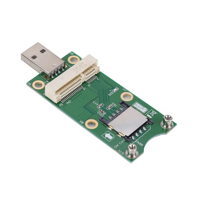 Greensen Mini PCI-E to USBWith SIM Card WWAN Test Adapter Card 3G4G Module Development Board USB Adapter BoardAdapter Card
Greensen Mini PCI-E to USBWith SIM Card WWAN Test Adapter Card 3G4G Module Development Board USB Adapter BoardAdapter Card