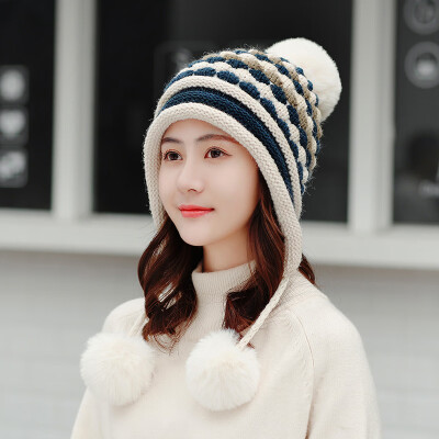 Hat Female Winter Woolen Cap Sweet&Lovely Korean Edition Baitao Chao Fashion Warm Moon Cap Ear Protector Knitted Cap
Hat Female Winter Woolen Cap Sweet&Lovely Korean Edition Baitao Chao Fashion Warm Moon Cap Ear Protector Knitted Cap
