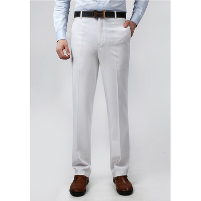 WENGUANGUO Summer thin section pleated high waist free ironing straight loose standard version mens trousers 7941
WENGUANGUO Summer thin section pleated high waist free ironing straight loose standard version mens trousers 7941