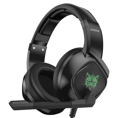 ONIKUMA K19 35mm Wired Gaming Headset Over Ear Headphones Noise Canceling E-Sport Earphone with Mic LED Lights Volume Control Mut
ONIKUMA K19 35mm Wired Gaming Headset Over Ear Headphones Noise Canceling E-Sport Earphone with Mic LED Lights Volume Control Mut