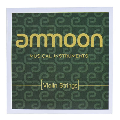 ammoon Full Set High Quality Violin Strings Size 12 & 14 Violin Strings Steel Strings G D A&E Strings
ammoon Full Set High Quality Violin Strings Size 12 & 14 Violin Strings Steel Strings G D A&E Strings