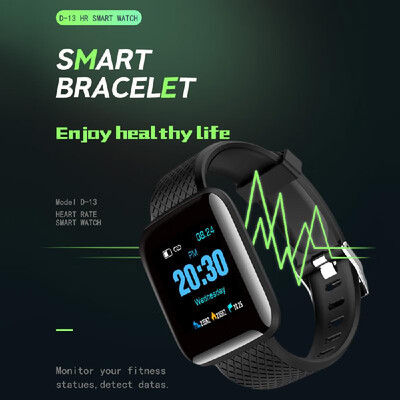 D13 Smart Watch Heart Rate Blood Pressure Monitor Fitness Tracker Watch IP67 Waterproof Sport Smart Wristband for Android IOS
D13 Smart Watch Heart Rate Blood Pressure Monitor Fitness Tracker Watch IP67 Waterproof Sport Smart Wristband for Android IOS