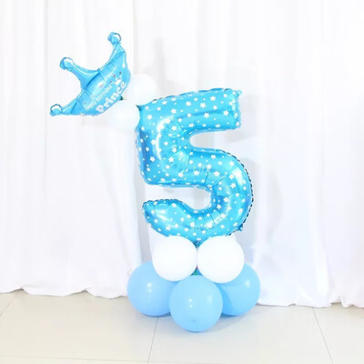 FUNNYBUNNY Mix set 30" Numbers 0-9 pink&Blue Typ foil balloons Birthday Party balloons Pink With Crown Shape
FUNNYBUNNY Mix set 30" Numbers 0-9 pink&Blue Typ foil balloons Birthday Party balloons Pink With Crown Shape