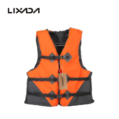Lixada Professional Polyester Adult Safety Life Jacket Survival Vest Swimming Boating Drifting with Emergency Whistle
Lixada Professional Polyester Adult Safety Life Jacket Survival Vest Swimming Boating Drifting with Emergency Whistle