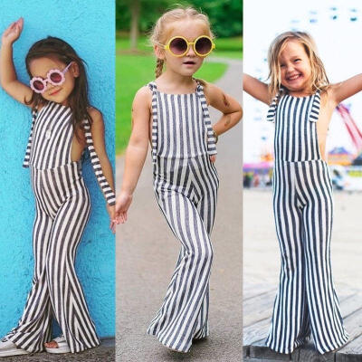 Toddler Kids Baby Girls Stripes Brace Pants Overalls Jumpsuit Romper Outfits
Toddler Kids Baby Girls Stripes Brace Pants Overalls Jumpsuit Romper Outfits
