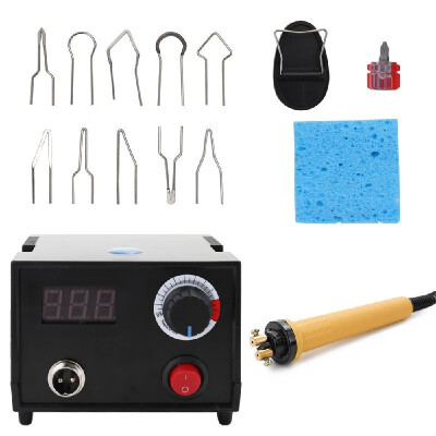 Wood Burner Pyrography Pen Burning Machine Gourd Crafts Tool Set With Welding Wire Top Adjustable Temperature
Wood Burner Pyrography Pen Burning Machine Gourd Crafts Tool Set With Welding Wire Top Adjustable Temperature