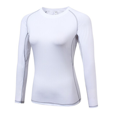 Womens Casual T-Shirt Fitness Elasticity Clothing Long Sleeve Perspiration Female Clothes T Shirts Tops
Womens Casual T-Shirt Fitness Elasticity Clothing Long Sleeve Perspiration Female Clothes T Shirts Tops
